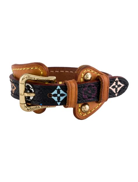 LOUIS VUITTON Monogram Theda Bracelet 